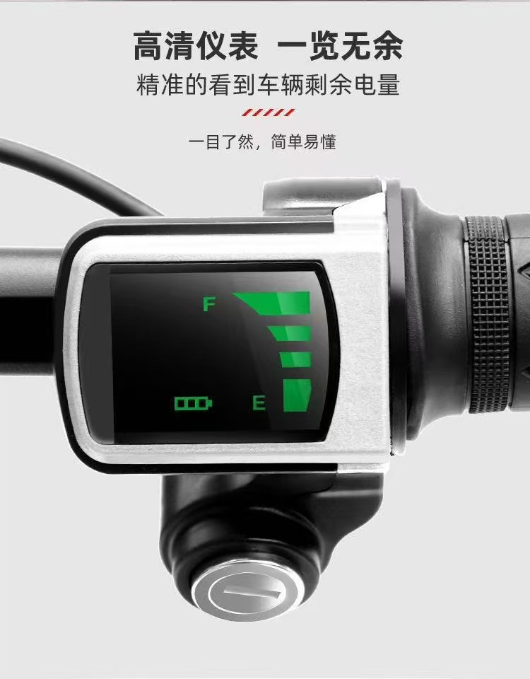 10-inch Folding Electric Scooter Mount Two-wheeled Electric Car Small Car Convenient Battery Car for Adults