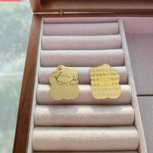 2024 New Rich Treasurer Lucking Cat Mobile Phone Sticker Back Glue Gold Sticker Drainage Gold Store Gift
