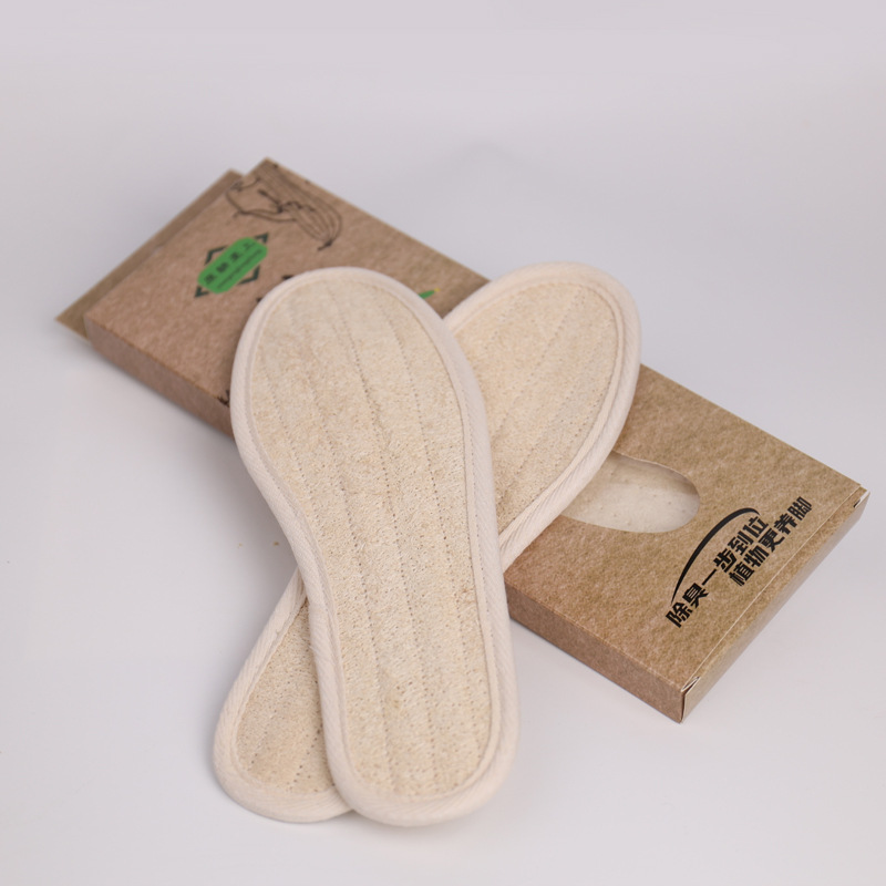 天然丝瓜络鞋垫除臭吸汗男女通用手工丝瓜瓤防臭透气运动批发跨境