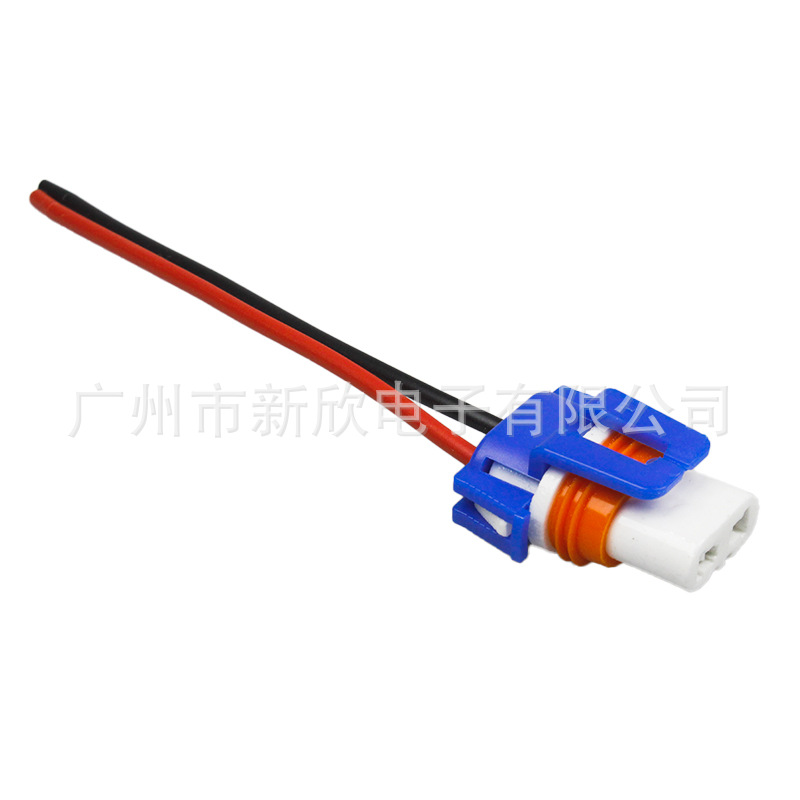 Enchufe de enchufe de luz antiniebla para automóvil H11 soporte de lámpara 9005 9006 soporte de lámpara con conector de cable