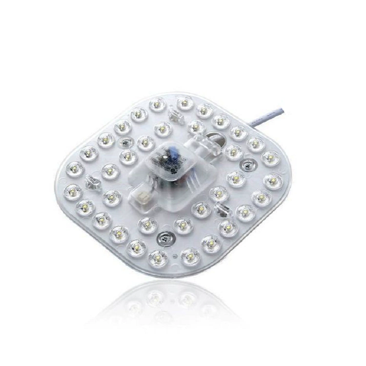 LED ceiling sensor light, sound and radar induction, 12–24 W, round and square panels