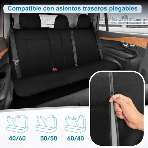 Export Five Factories Foreign Trade Amazon Universal Zippered Flat Car Seat Cover Cross-Border European and American Temu