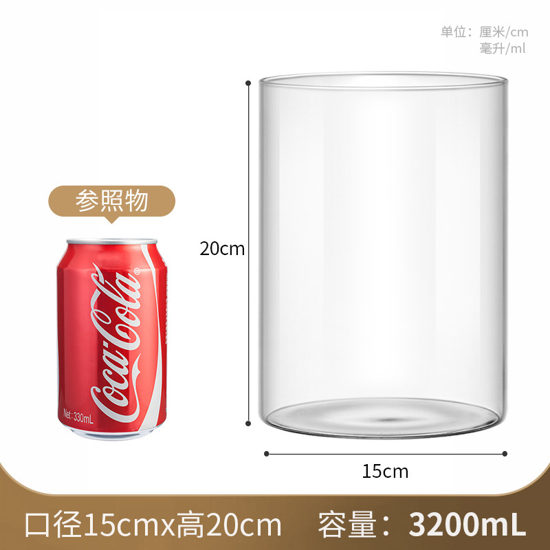 外国貿易の小さい景観のガラスの花瓶の置物の水培の生態の花瓶のコケの容器の卸売りの多肉の植木鉢のガラスの缶|undefined