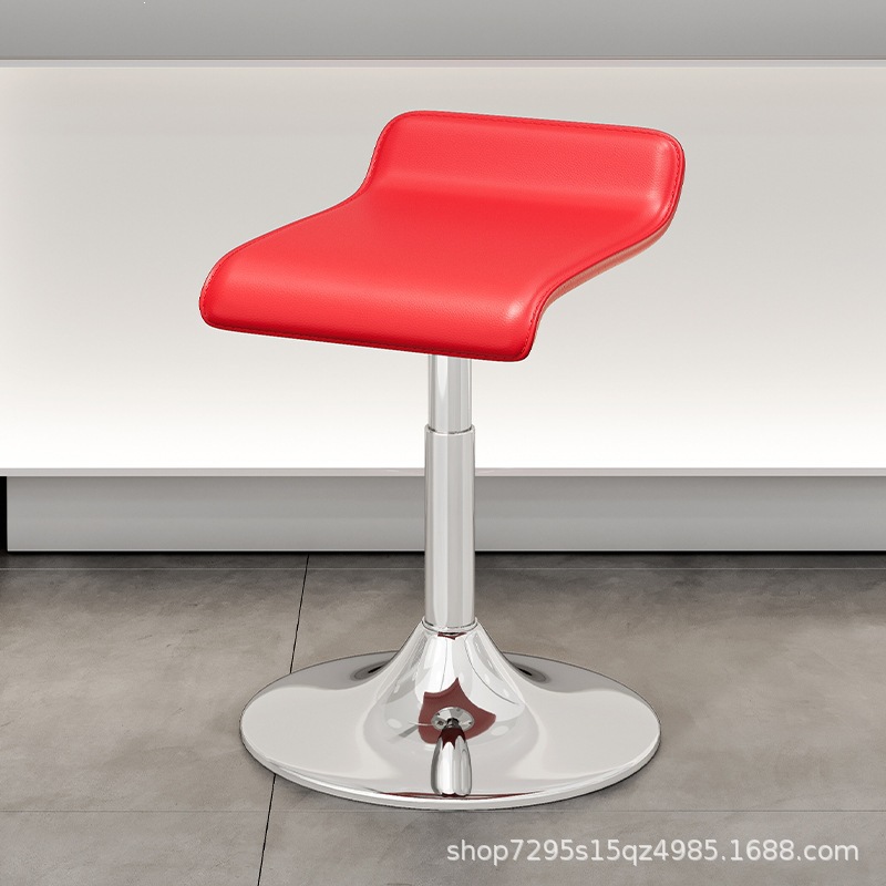 Fábrica directa silla de bar elevación tienda de teléfonos móviles comercial casera cajero silla de recepción giratoria pies altos image 17