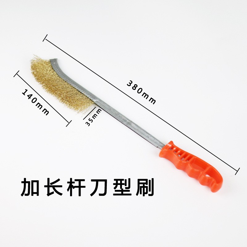 Щетка металлическая Xin Da Dao с удлиненной ручкой