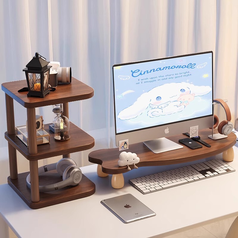 Desktop Computer Riser Monitor Stand Screen Base Laptop Stand Desktop Support