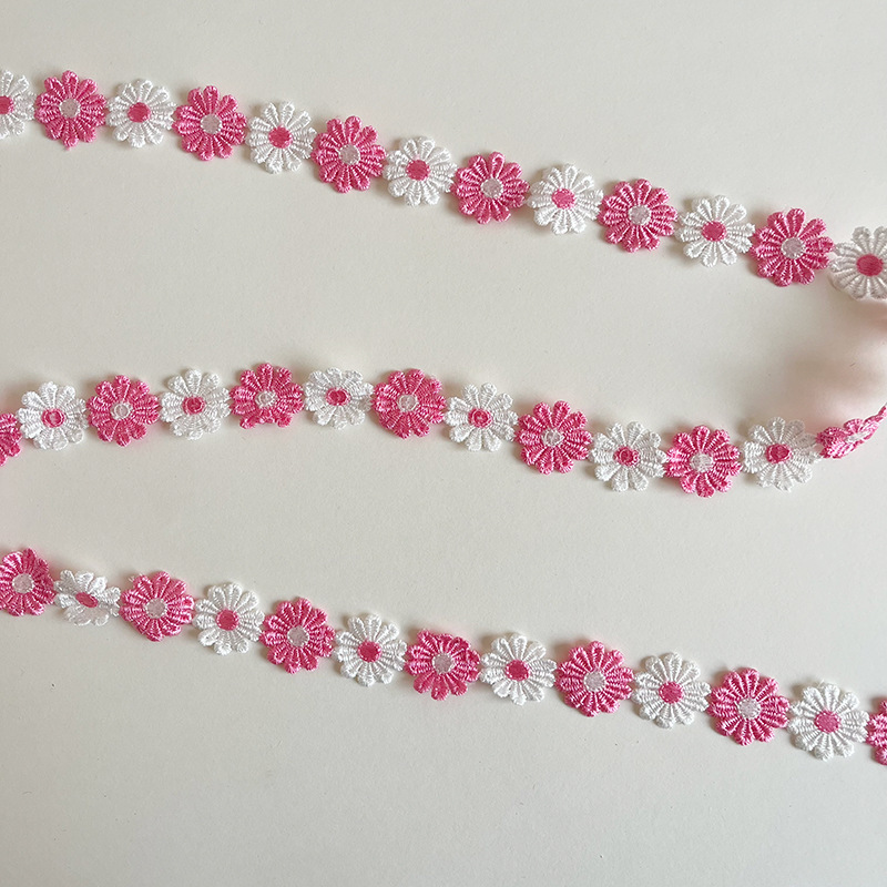 香港と春の小さな花柄リボンフラワーブーケストラップフラワーショップ装飾リボン手作り diy 素材|undefined