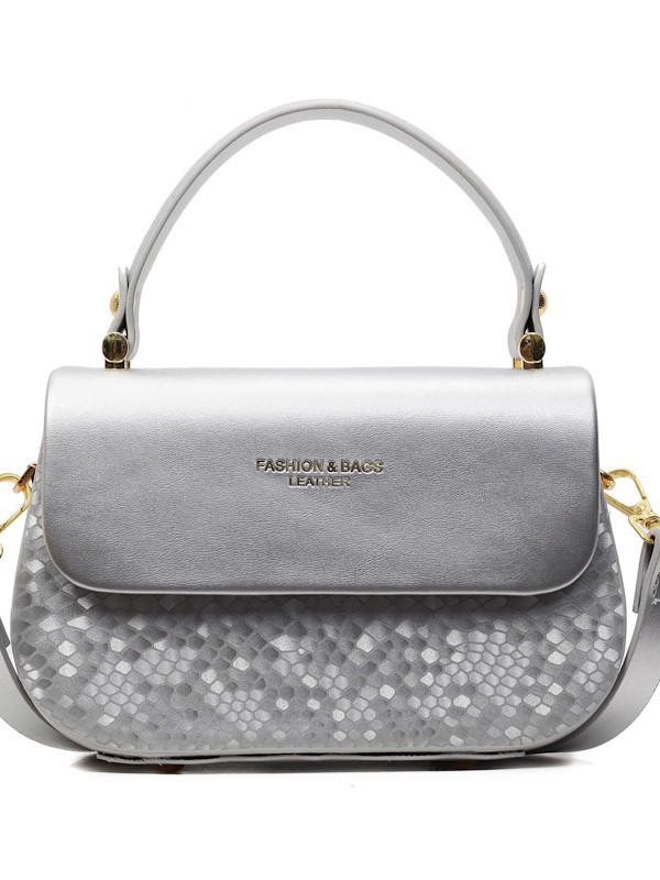 Xiaoxiangfeng Trendy Lentejuelas Bolso de silla portátil Mujer 2025 Nuevo estilo transfronterizo Bolso bandolera de alta gama de nicho