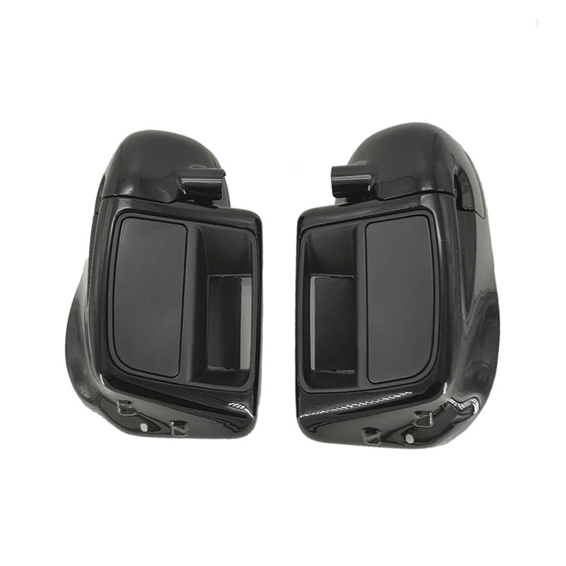 Suitable for Harley Avenue Double Light Highway Glide Road King Modified Front Bumper Leg Guard Windshield Leg Guard Bag
