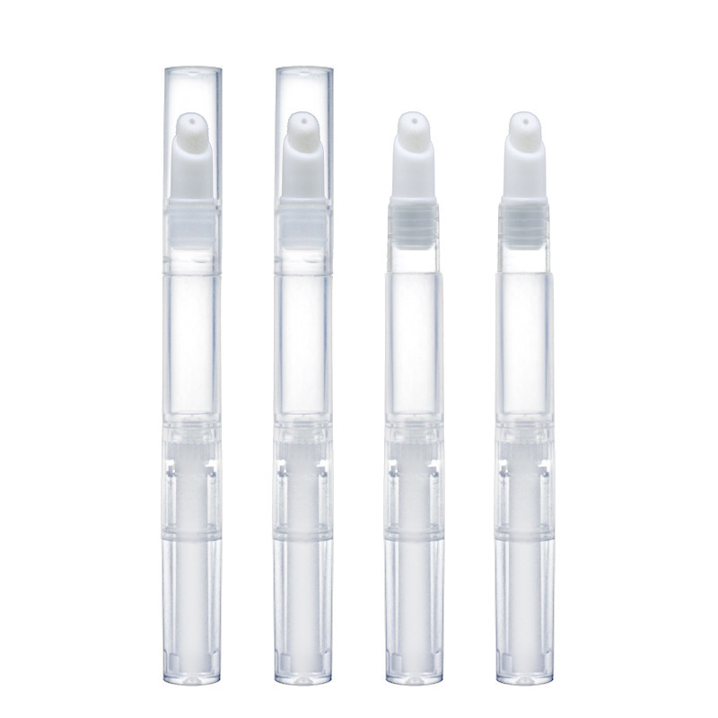 Tubo de brillo labial de 3 ml en stock, tubo de corrector, botella dispensadora de base líquida, material de embalaje para corrector líquido, bolígrafo giratorio de 3 ml para cosméticos