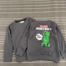 外贸童装批发 我的世界卡通中童卫衣 男童  外贸尾货