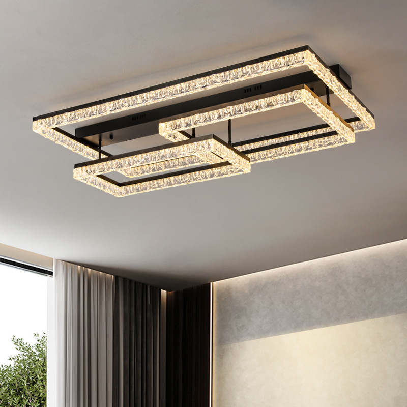 Faros de la sala de estar 2025 nueva luz de lujo Lámpara principal de la sala moderna, simple, atmósfera, luz de techo led de alta gama