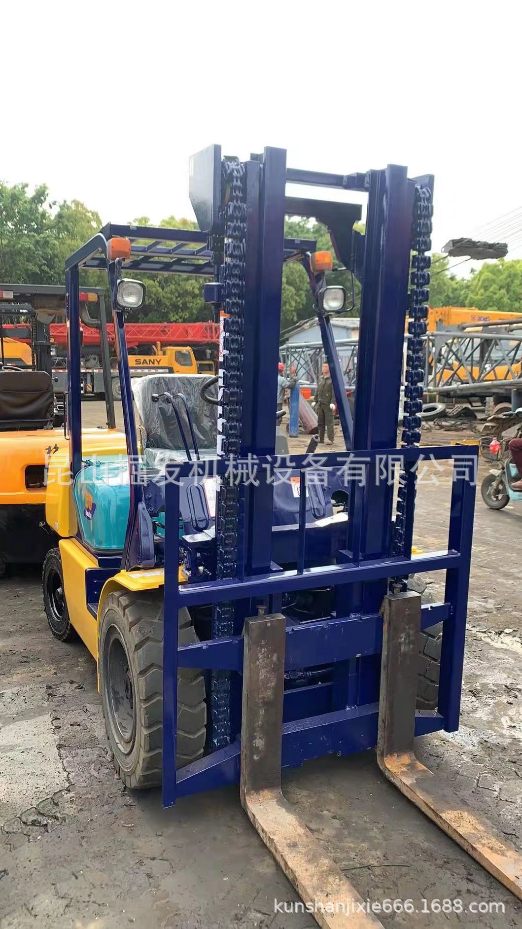 二手小松3吨柴油叉车 好试车 标准配置 上海 现货转让