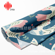 ZTTEX 数码印花 批发 免费拿样品 纯色亚麻简约窗帘布