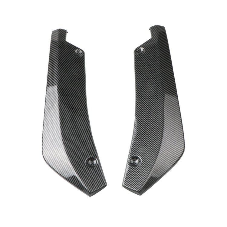 Universal Car Rear Corner Protector, Modified Rear Bumper Corner Anti-Collision Decorative Rear Corner Guard, Rear Lip and Rear Spoiler Modification Parts