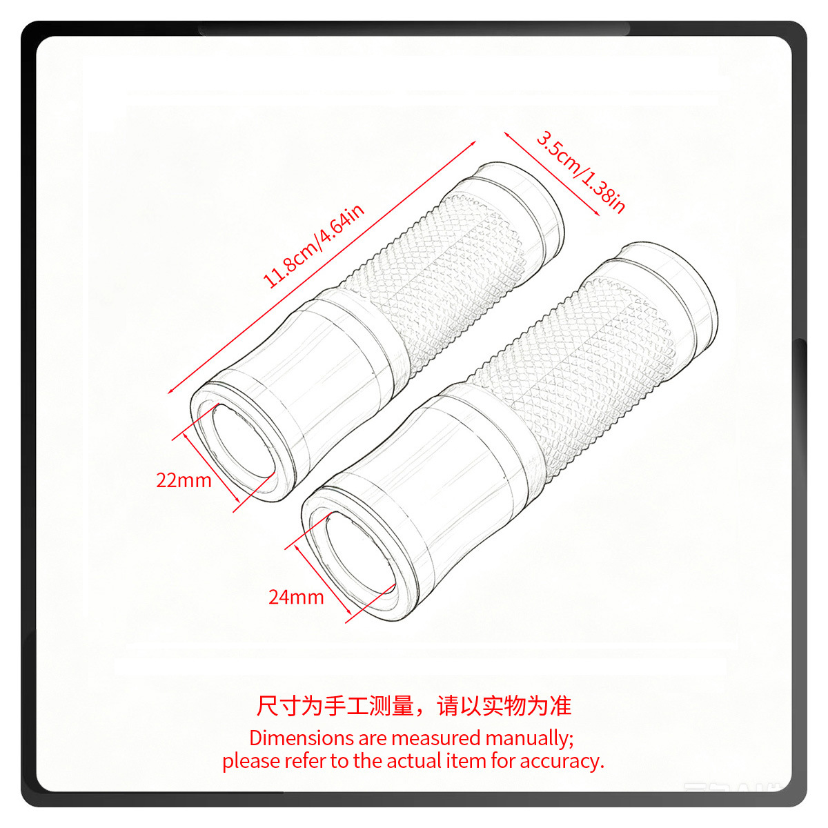 Motorcycle handlebar grips modified to universal throttle grips, colorful grips, aluminum alloy handlebar grips, direct supply from cross-border manufacturers