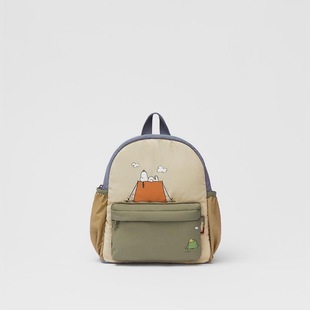 Wholesale 2023 new cute cartoon backpack lightweight Snoopy printed children's backpack kindergarten small schoolbag