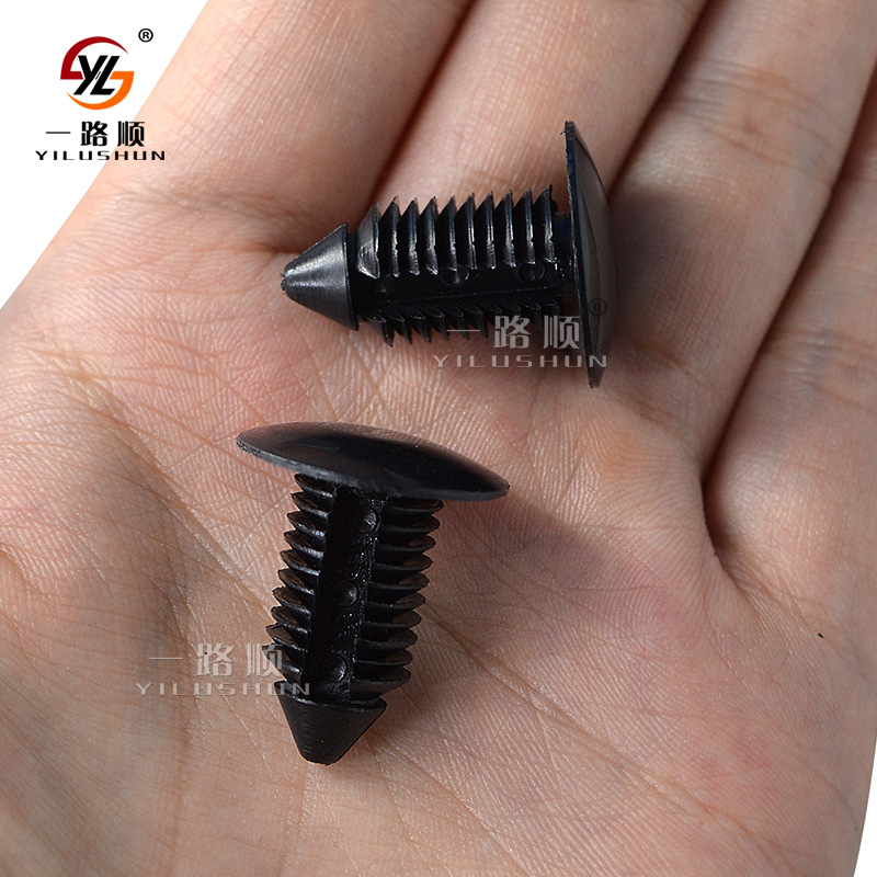 Aplicable a Saturno accesorios del coche al por mayor árbol de nylon remache púas hebilla sobre 10mm apertura A102