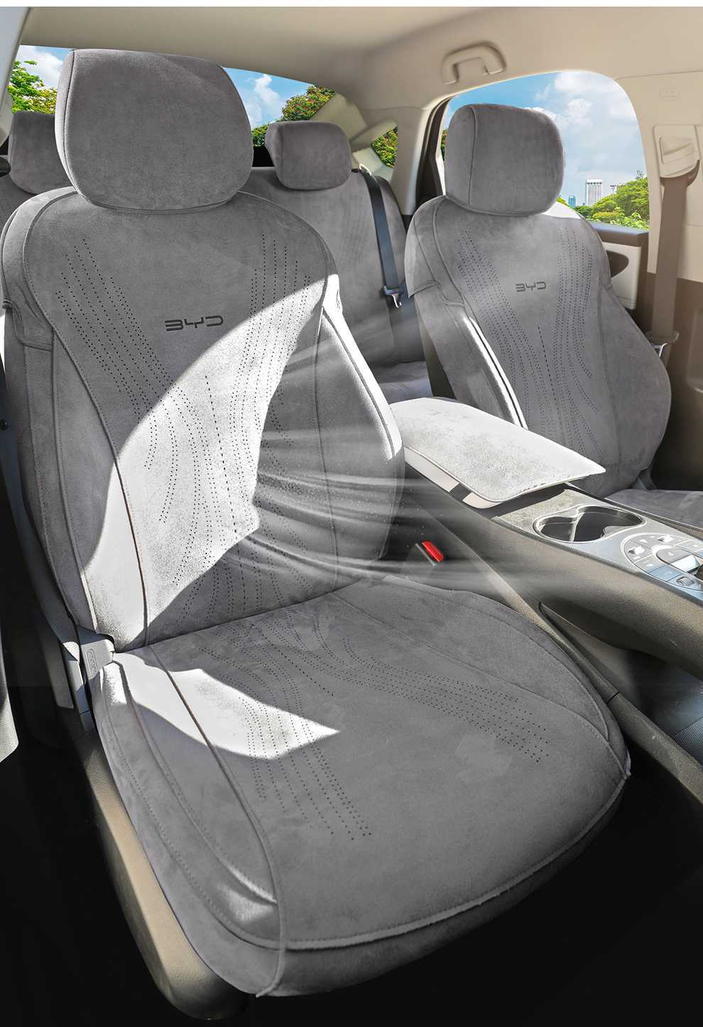 Byd Seal 05Dmi Special Car Seat Cover, Universal for All Seasons, Saddle Cushion, Rams Seat Cover
