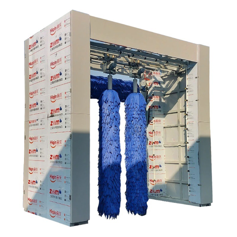 Máquina de Lavado de Autobuses Tipo Exportación, Máquina de Lavado de Autos Computarizada Totalmente Automática con Estructura de Pórtico y Movimiento Recíproco, Equipo de Limpieza con Flujo de Agua a Alta Presión