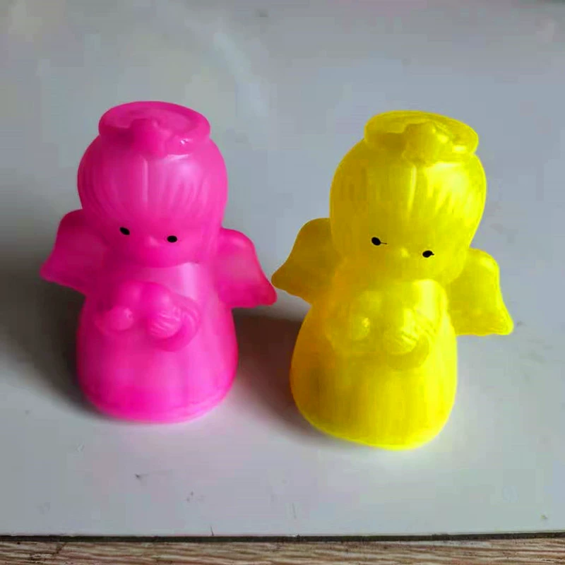 Светящийся ночной свет с цветной сменой, LED-батарейка, assorted милые фигуры, 6–8 см, AG10 x3