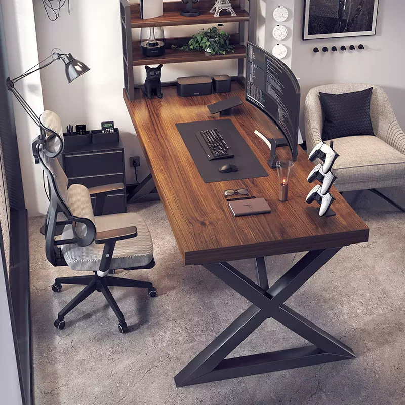 电脑桌台式家用桌子卧室小户型书桌写字桌电竞桌简易办公桌工作台