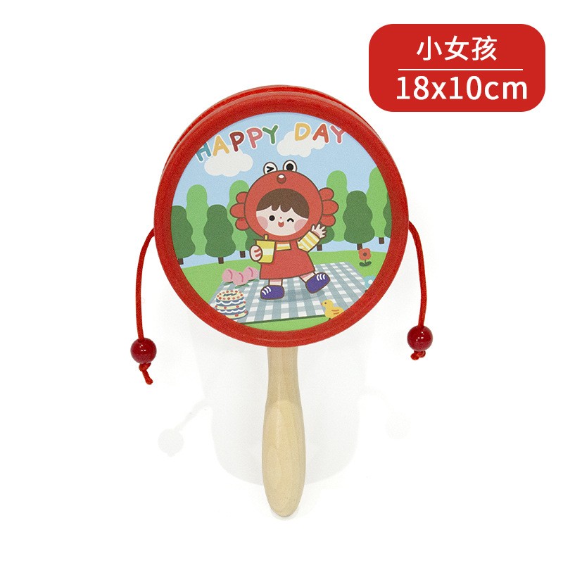 Orf percusión tambor de campana niños tambor de campana baile tambor de campana tambor de campana tambor de jardín de infantes tambor de 4 pulgadas