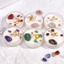 干花晶石大豆蜡手工茶蜡蜡烛伴手礼海螺蜡烛贝壳香薰蜡烛礼物香氛