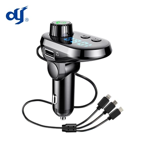 Yeni Bluetooth FM ötürücü, məlumat kabeli ilə avtomobil MP3 ötürücü