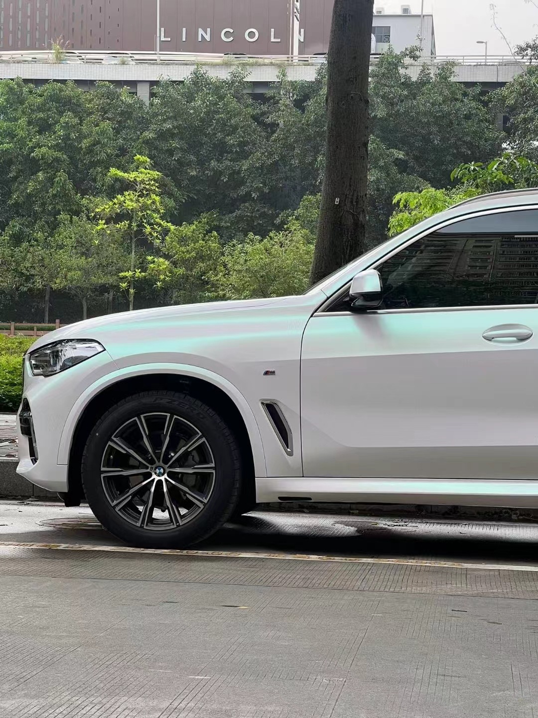Car Color Changing Film Glossy Dawn White Matte Body Color Changing Film Cross-Border Best-Selling Model Factory Direct Sales Can Be Cut