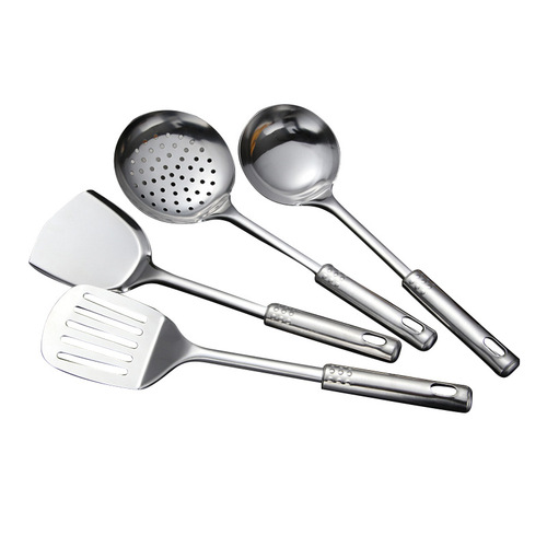 Kitchenware set gift box stainless steel spatula kitchen supplies gift cooking spatula spoon large colander spatula complete set