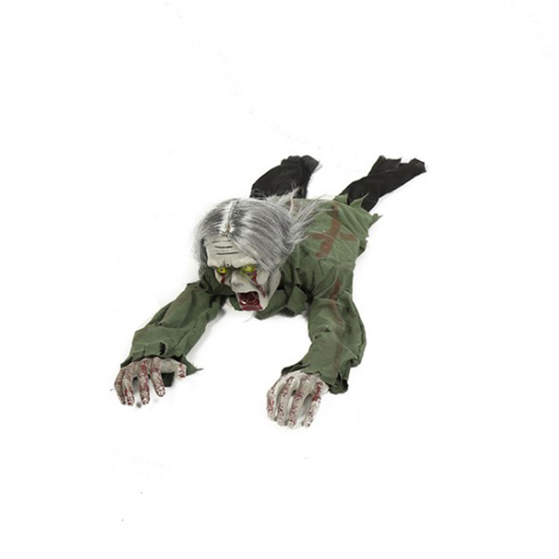 Accesorios de Halloween Fiesta del festival de fantasmas Casa encantada Bar KTV Decoración Horror eléctrico Gran escalada fantasma rastrero Zombis Zombis