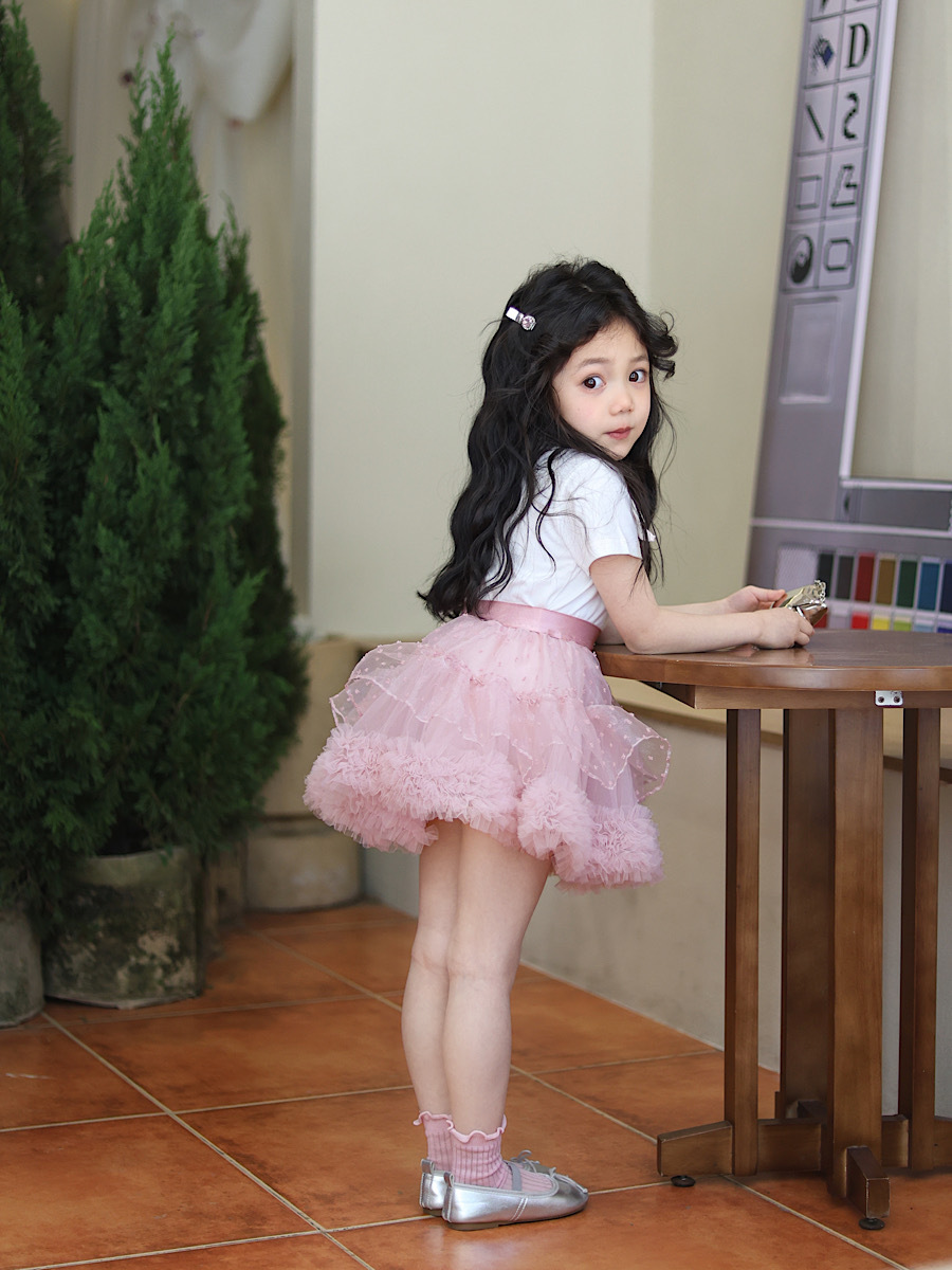 La nueva falda tutu de segunda generación, falda tutú de malla, falda súper esponjosa, falda de princesa para niñas, falda de bebé, falda de conejo