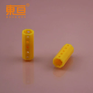 SCBJ2510黄 双插八角 八角接头 十道杆加长双插头 科技小制作零件