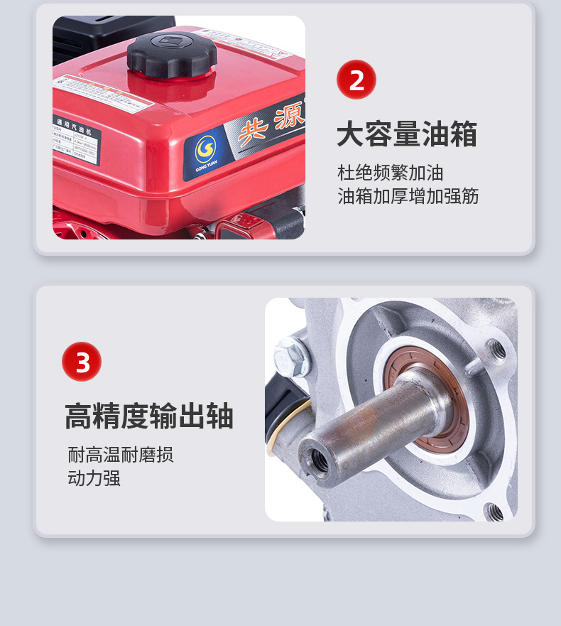 Electric-Start Gasoline Engine Head, Sprayer, Water Pump, Four-Stroke Electric-Start Internal Combustion Engine Head, Wholesale in Stock