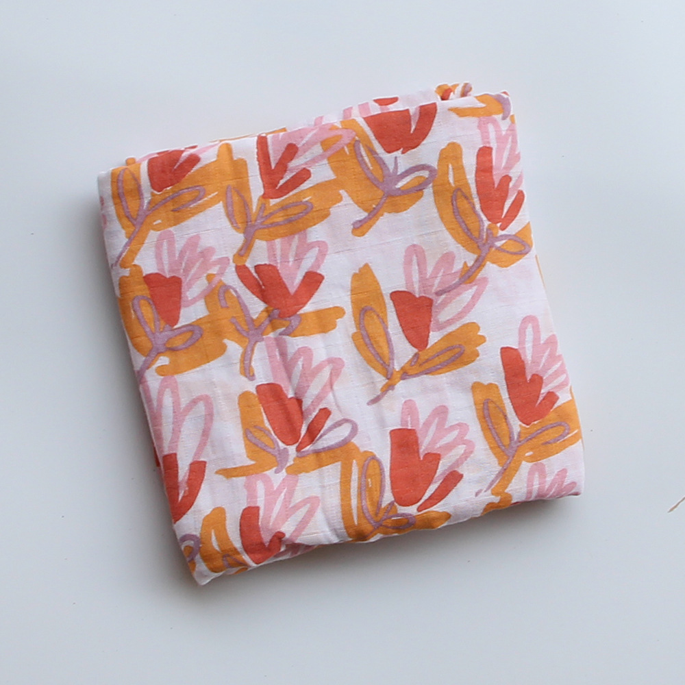 빨간색과 노란색 꽃