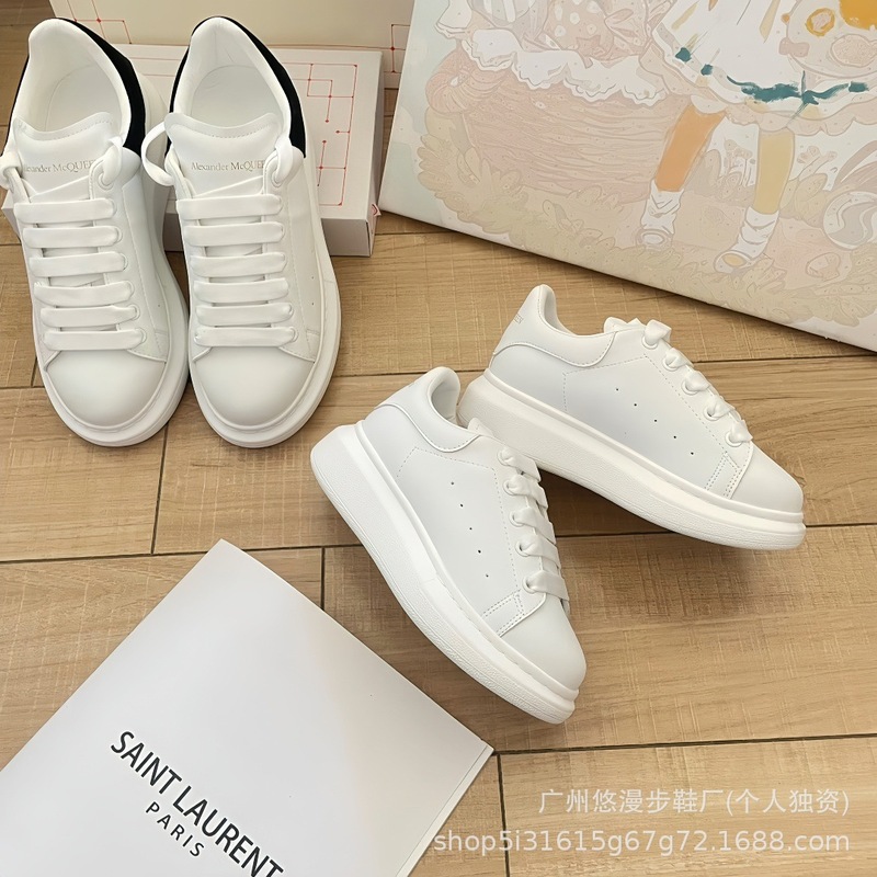 麦昆儿童小白鞋男童2025新款春秋百搭高端板鞋学生白色运动鞋女童|undefined