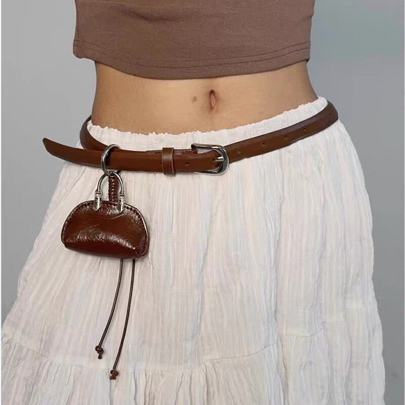 Belt Accessories, Small Waist Bag, Tassel Belt, Versatile Retro Decorative Skirt, Waist Chain, Women's Small Bag, European and American Trendy Ins Style Belt Accessories, Small Waist Bag, Tassel Belt, Versatile Retro Decorative Skirt, Waist Chain, Women's Small Bag, European and American Trendy Ins Style