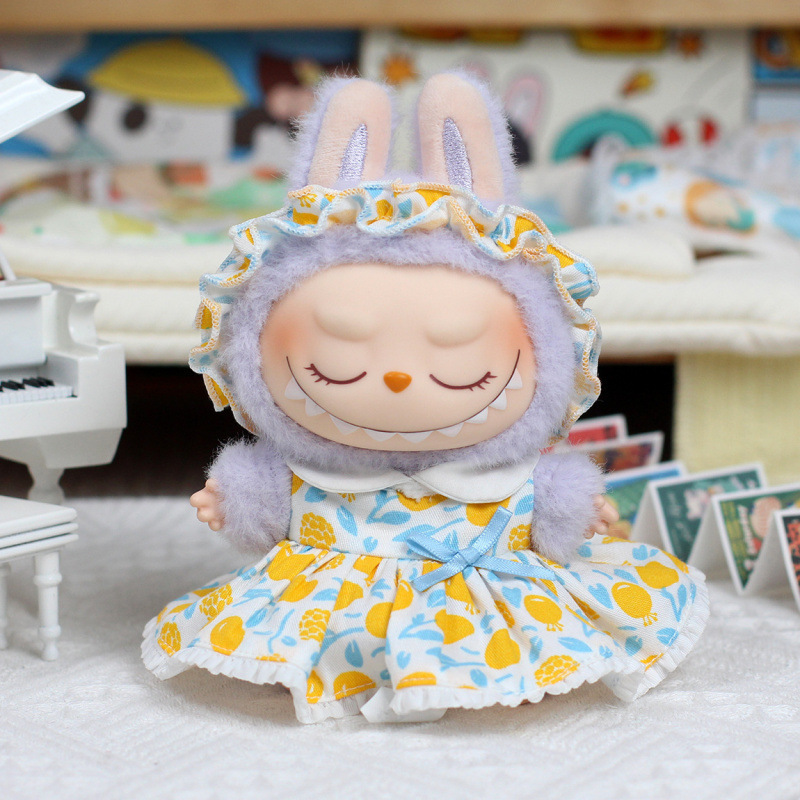 洋服のみ】ラブブベビー服 17cm ラブブ服世代 新作ベビー服コレクション ハートビートマカロン|undefined
