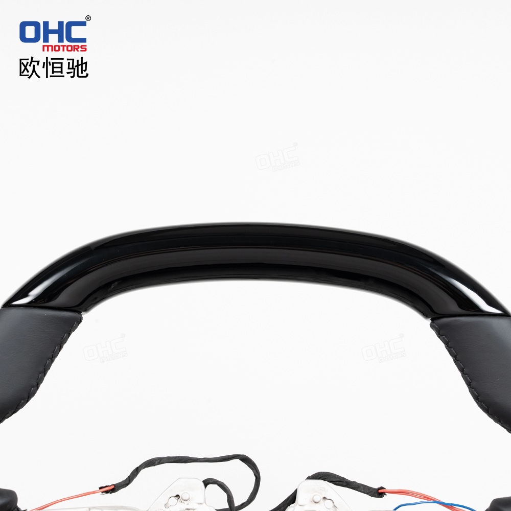 Suitable for the new Xiaomi SU7, modified and upgraded with high-end transfer spray black car steering wheel, non-destructive installation