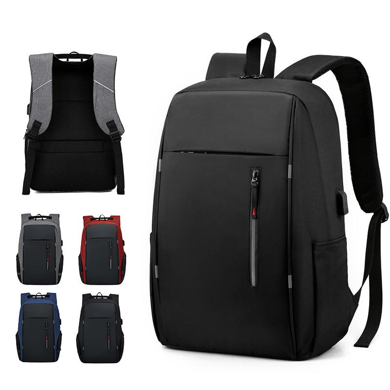 Cross-Border Men's Business Laptop Bag Multi-Function USB Charging Port Large Capacity Backpack Casual Backpack