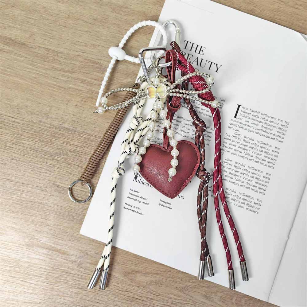 Women's Gender Pu Leather Polyester Heart Shape Bow Knot