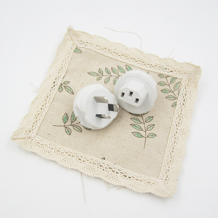 Enchufe de conversión de cola portátil estándar británico estándar americano australiano estándar europeo adaptador de computadora enchufe universal