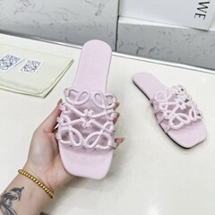 2025内外全皮平底一字スリッパベトナムドバイナイジェリア広州出荷高品質一対一