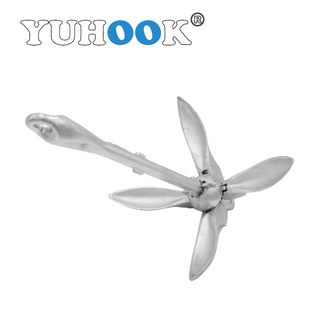 Ready Supply of Hot-Dip Galvanized Folding Anchors, Anchors, Kayak, Fishing Lotus Anchors