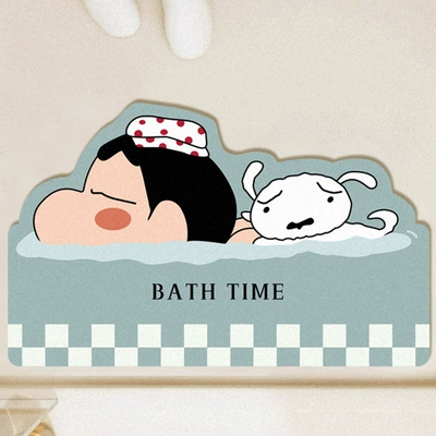 Avtomobil döşəmə paspasları, for Home Entrance, Door Mat - xiaoxin-swimming-4060-wear-resistant-and-dirt-resistant-diatom-mud