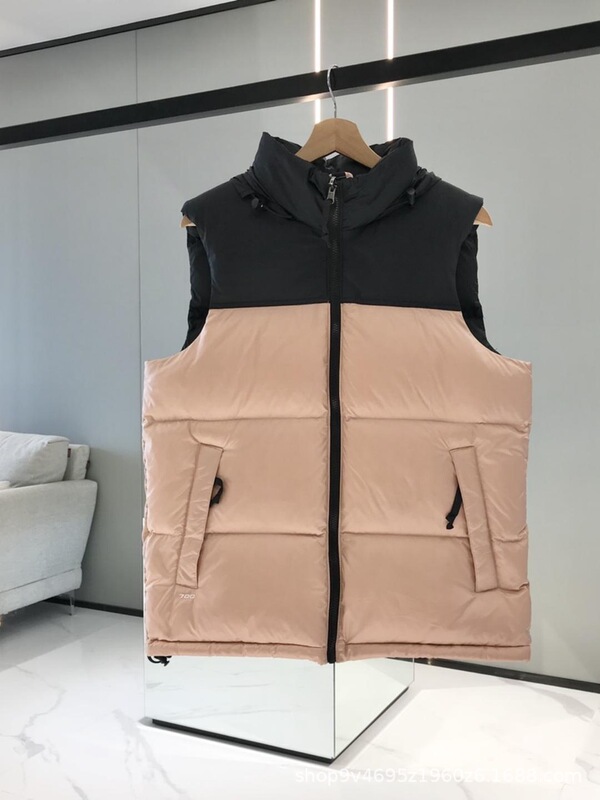 莆田高版本1996马甲羽绒服男女情侣款保暖背心无袖坎肩面包服外套|undefined