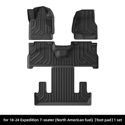 Trunk Mat Tpe Fully Environmentally Trunk Mat - 18-24-ford-expedition-conqueror-fuel-single-layer-floor-mats-seven-seatsnorth-america-black