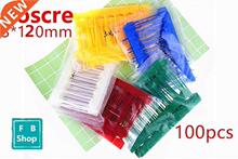 Free delvery 100PCS/Pack 3 x 120mm wde 2.5mm 5 color opto跨