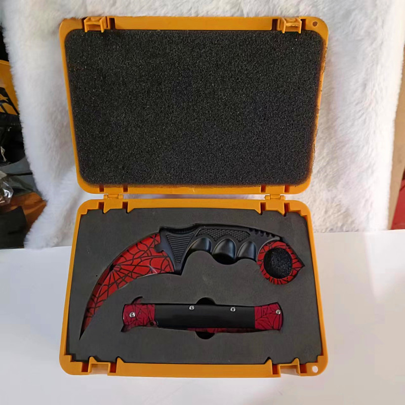 Navaja Mariposa de Entrenamiento de Acero Inoxidable Sin Filo para Principiantes y Juego CS image 32